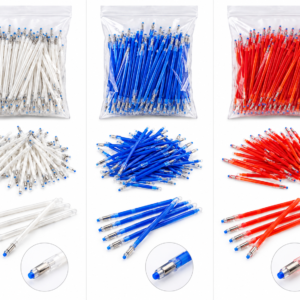 Hit Erasable Pen Refill – Rewritable Heat Erasable Gel Pen Refill in Blue, Red & White