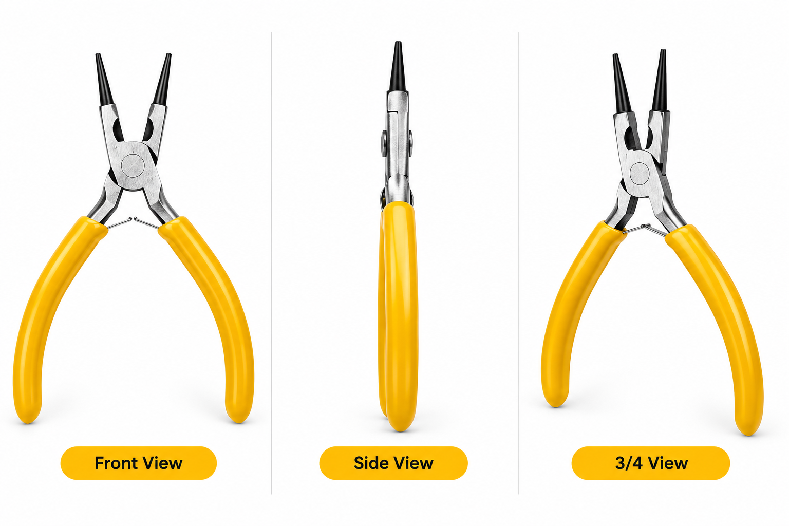 Round Nose Pliers for Jewelry Making – Precision Wire Bending & Craft Tools