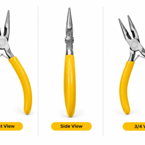 5 Inch Nose Pliers – Precision Needle Nose Pliers for Jewelry Making & Wire Work
