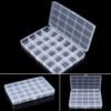 24 Chamber Box | Clear Plastic Jewellery Storage Organizer