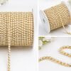 4mm Pearl  Chain for Jewelry Making | Jewelry Raw Materials Bangladesh