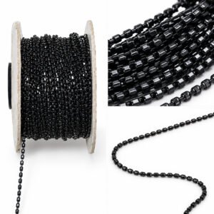 Black Box Chain for Jewellery Making – Premium Quality