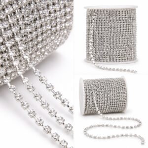 3mm Silver Stone Chain for Jewelry Making | Jewelry Raw Materials Bangladesh
